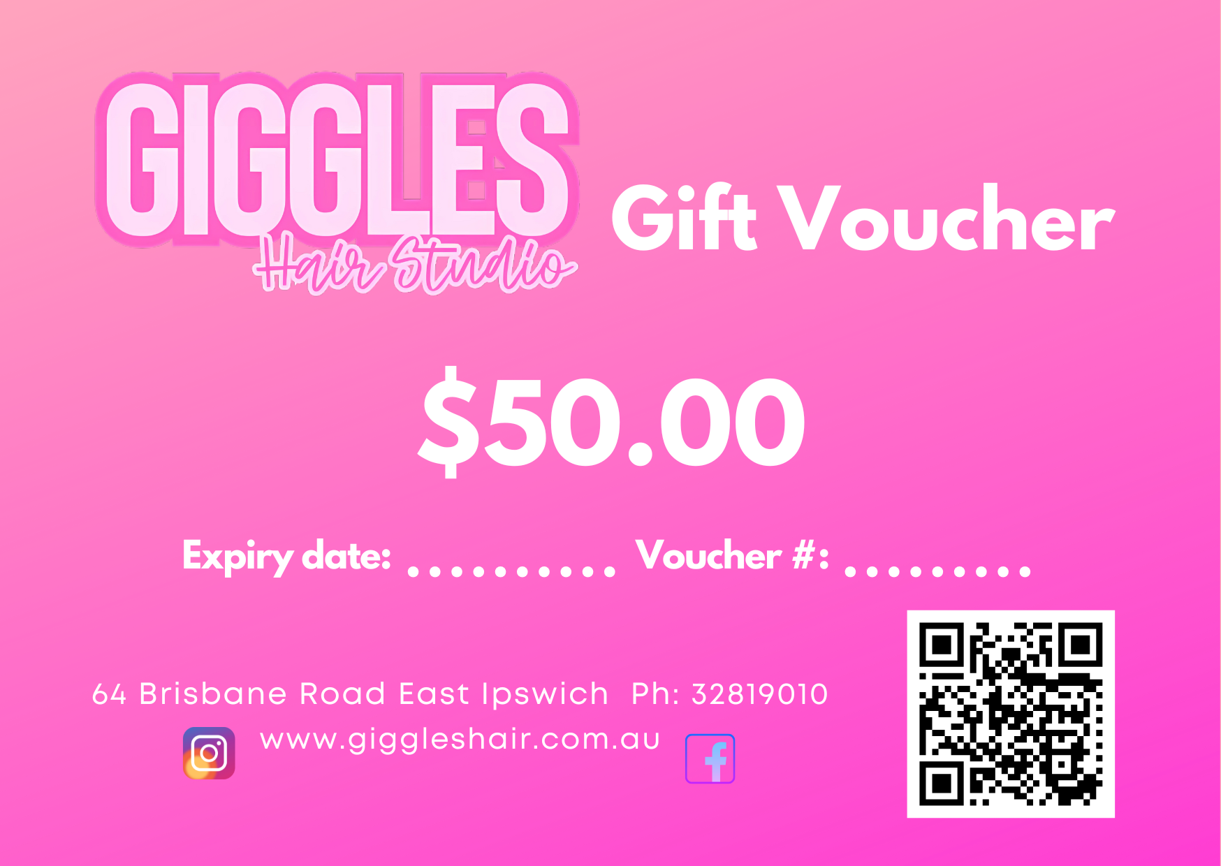 $50 Giggles Gift Voucher